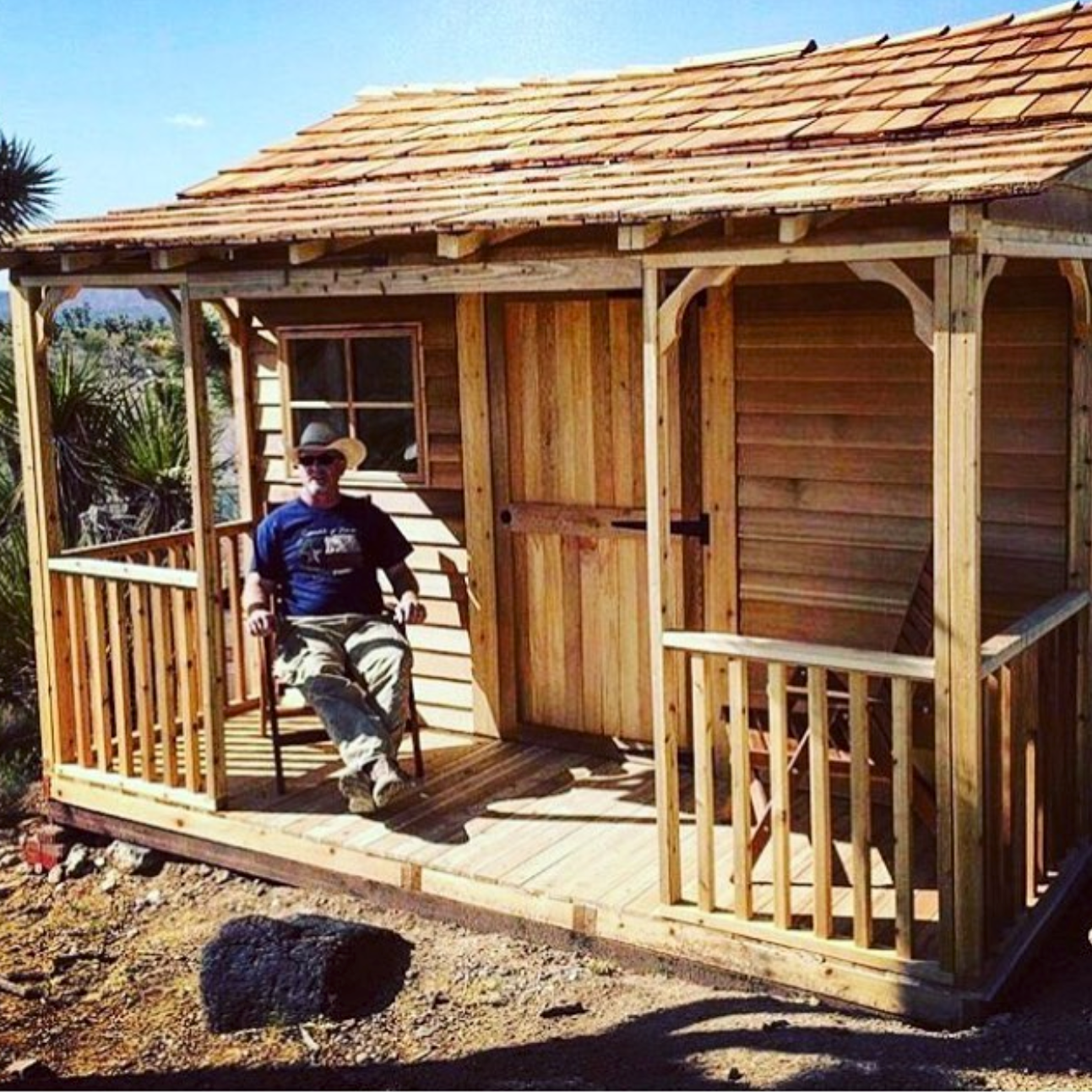 off grid cabin