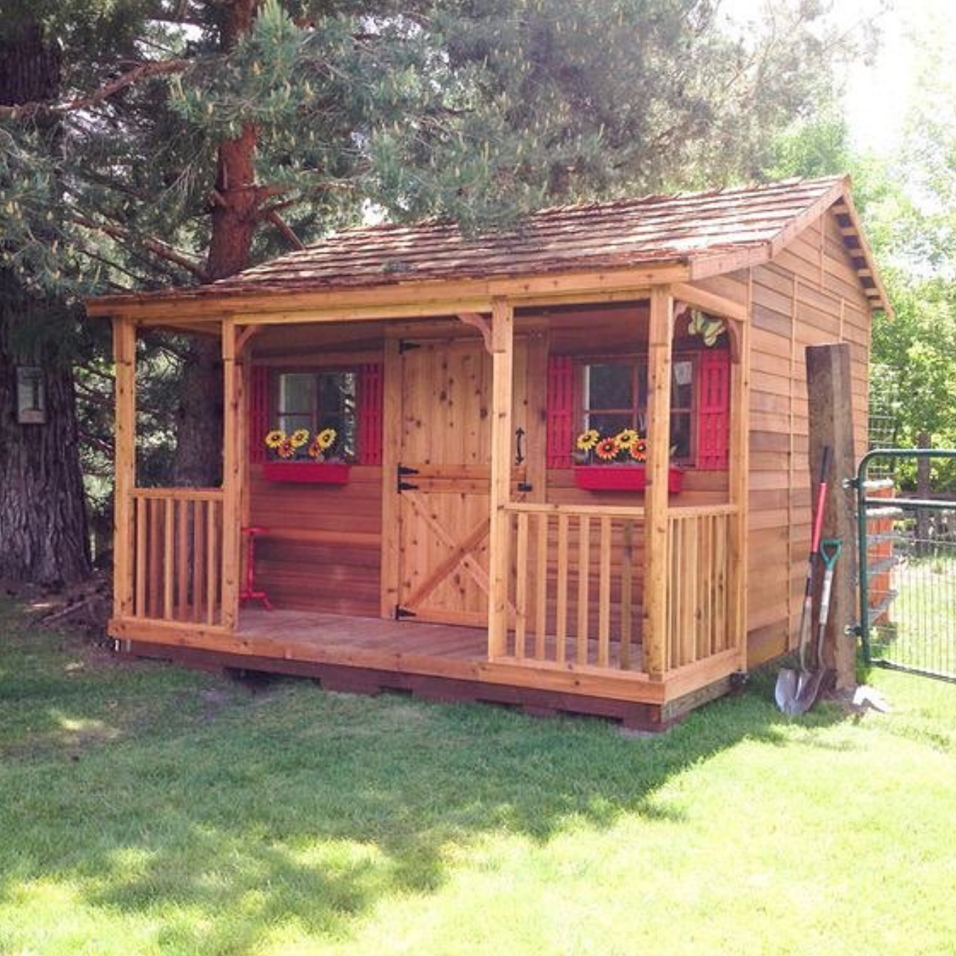 backyard cabin