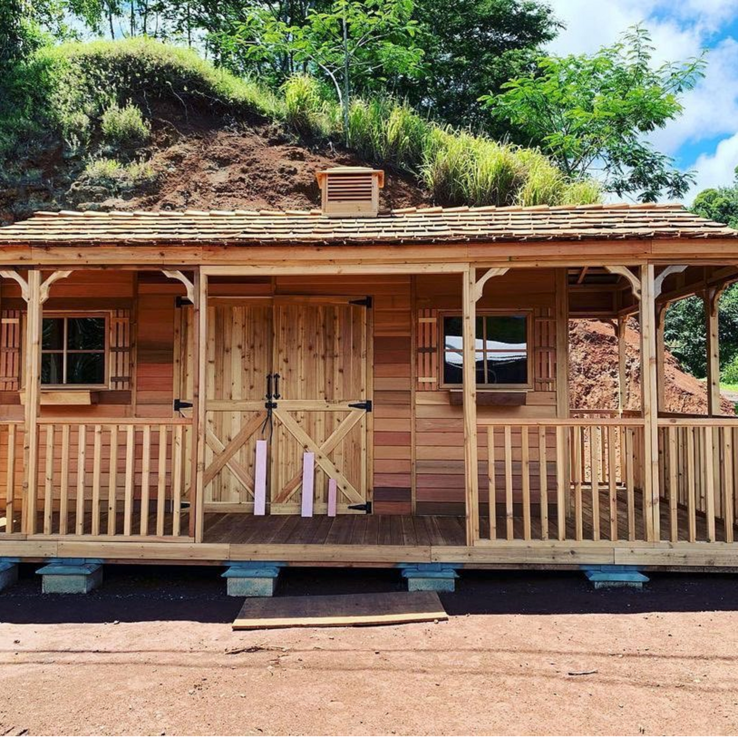 double door farmhouse