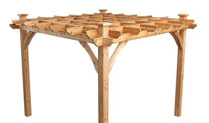 cedar pergola