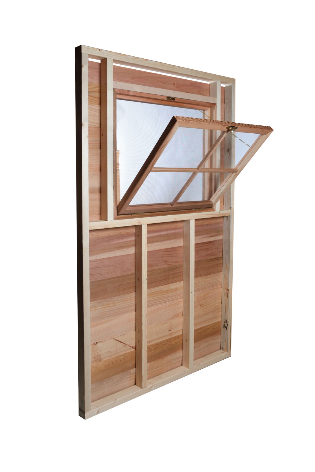 Shed Option - Functional Window With Screen