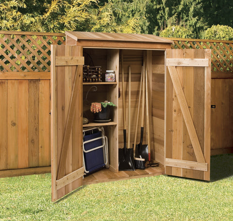 small lean to storage shed