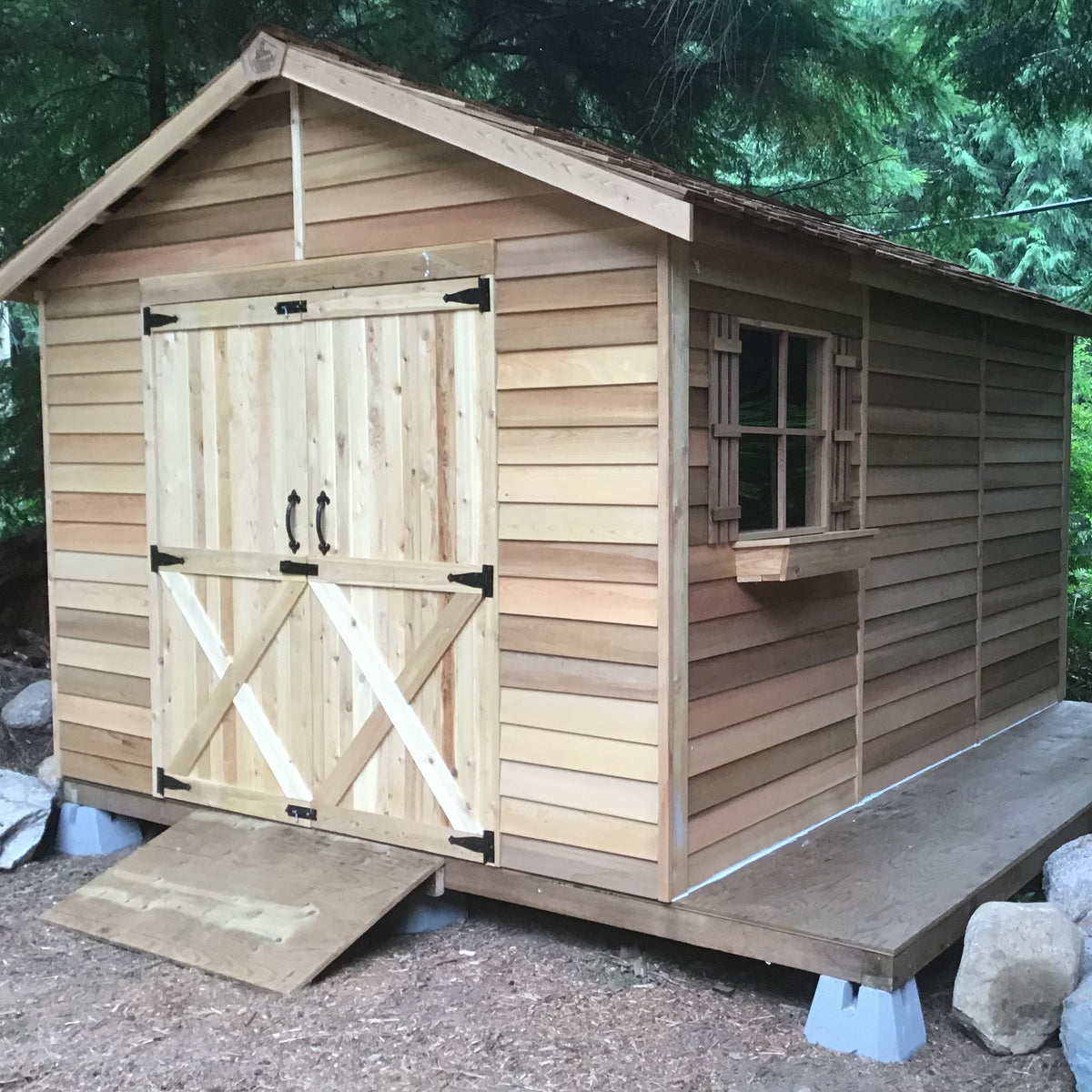 Large Storage Sheds, Big Garden Shed Kits | Cedarshed Canada
