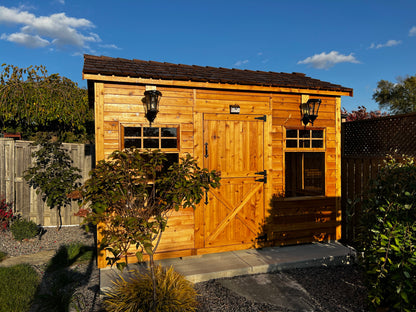 beach house with 7' roof extension