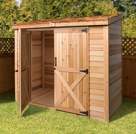 Cedarshed Bayside Double Door Shed Kit