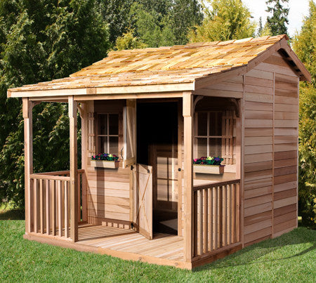 Kids outdoor playhouse for sale deals