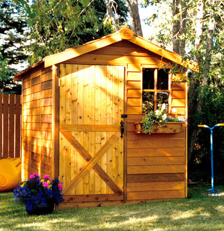 small gardening storage shed