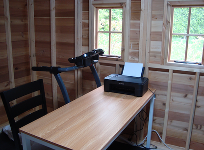 Our Maple Leaf Lounge and Laundry Room