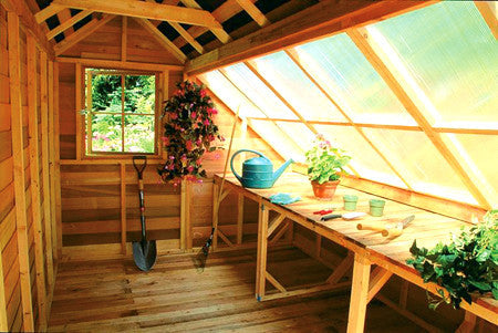 Sunhouse Interior with bench